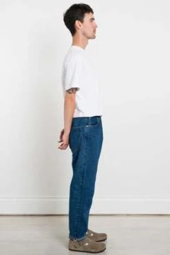 HatskiLoose Tapered Washi Denim - Used Blue -Grami Jean Shop Loose Tapered Washi Denim Used 20230530011912 2