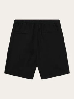 Knowledge Cotton ApparelLoose Linen Shorts - Black 13 Knowledge Cotton ApparelLoose Linen Shorts - Black -Grami Jean Shop Loose linen shorts in black 20230314162331
