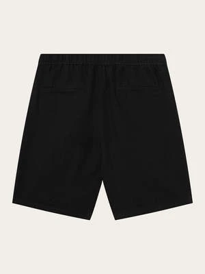 Knowledge Cotton ApparelLoose Linen Shorts - Black 8 Knowledge Cotton ApparelLoose Linen Shorts - Black - Image 6