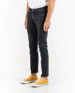 LeeLuke Slim Tapered Jean - Black Rinse Wash -Grami Jean Shop Luke Slim Tapered Jean 20220624013353 1