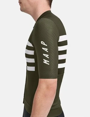 MAAPEmblem Pro Hex Jersey - Olive Green 4 MAAPEmblem Pro Hex Jersey - Olive Green - Image 2
