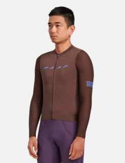 MAAPEvade Pro Long Sleeve Jersey 2.0 - Cub Brown
