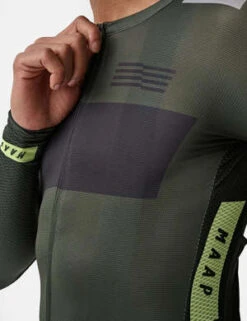 MAAPSystem Pro Air Long Sleeve Jersey - Bronze Green -Grami Jean Shop MAAP System Pro Air Long Sleeve Jersey Bronze Green 20231013132657 1