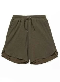 MeanswhileSOLOTEX EASY SHORTS - OLIVE