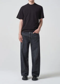 AGOLDEMENS Low Slung Baggy Jean - Paradox