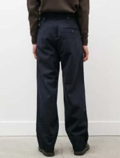 Margaret HowellCotton Wool Drill Side Cinch Trouser - Ink 10 Margaret HowellCotton Wool Drill Side Cinch Trouser - Ink -Grami Jean Shop MHL Side Cinch Trouser Cotton Wool Drill Ink 20230923082819