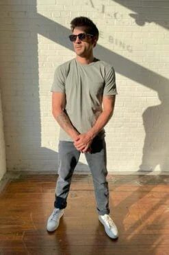 Rag & BoneMiles Tee - Blue Grey