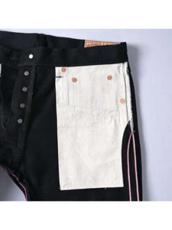 Momotaro Jeans15.7oz Tight Tapered Jeans - Black 14 Momotaro Jeans15.7oz Tight Tapered Jeans - Black -Grami Jean Shop Momotaro Black 15 7oz 0306 B Tight Tapered 20230802224906 1