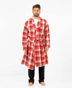 Original Madras Trading CompanyNo 80 Rope Belted Robe - MULTI