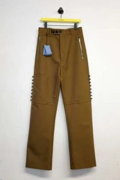 NamachekoWool & Poly Hedar Trouser - Khaki -Grami Jean Shop Namacheko Wool Poly Hedar Trouser Khaki 20230503231752
