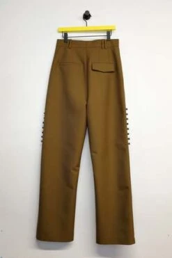 NamachekoWool & Poly Hedar Trouser - Khaki -Grami Jean Shop Namacheko Wool Poly Hedar Trouser Khaki 20230503231754