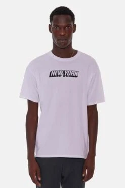 Blue&CreamNew York Post Tee - White