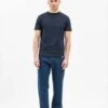 Norse ProjectsNiels Slim Organic T-Shirt - Dark Navy -Grami Jean Shop Niels Slim Organic T Shirt Dark Navy 20230831130737