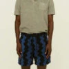 OASGALAXY ZIG TERRY SHORT - Dark Blue/Black 2 OASGALAXY ZIG TERRY SHORT - Dark Blue/Black -Grami Jean Shop OAS GALAXY ZIG TERRY SHORT 20230410205910