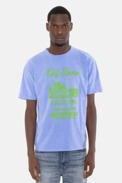 Blue&CreamOff Shore Tee - Periwinkle