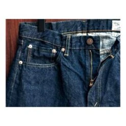 Orslow107 Ivy Fit Selvedge Denim One Wash Jeans - Blue -Grami Jean Shop Orslow 107 Ivy Fit Selvedge Denim One Wash Jeans Blue 20230623204258 2