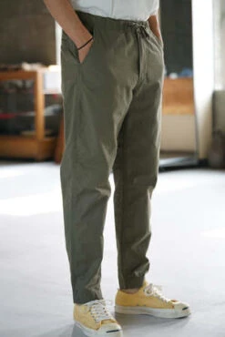 OrslowNew Yorker Pants - Army Green 19 OrslowNew Yorker Pants - Army Green -Grami Jean Shop Orslow New Yorker Pants Army Green 20230520215258