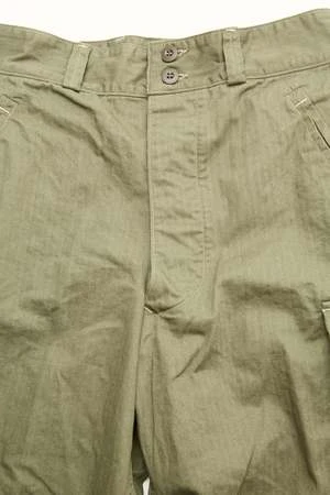 OrslowUnisex M-47 French Army Cargo Pants - Army Green 4 OrslowUnisex M-47 French Army Cargo Pants - Army Green - Image 2