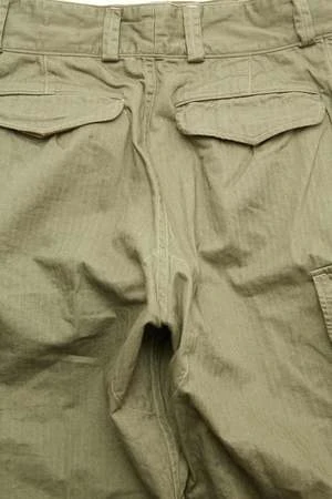 OrslowUnisex M-47 French Army Cargo Pants - Army Green 11 OrslowUnisex M-47 French Army Cargo Pants - Army Green - Image 9
