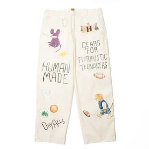 Human MadePRINTED CHINO PANTS - WHITE 4 Human MadePRINTED CHINO PANTS - WHITE - Image 2