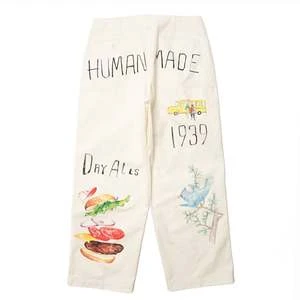 Human MadePRINTED CHINO PANTS - WHITE 5 Human MadePRINTED CHINO PANTS - WHITE - Image 3