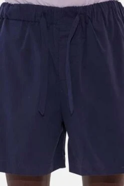 Blue&CreamPoplin Short - Navy 9 Blue&CreamPoplin Short - Navy -Grami Jean Shop Poplin Short Navy 20230910233416 2