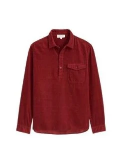 Alex MillPopover Shirt Fine Wale Corduroy- Dark Currant -Grami Jean Shop Popover Shirt in Fine Wale Corduroy Dark Currant 20230823221333 1