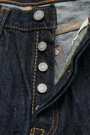 Pure Blue Japan17.5oz EX Slub Denim Relaxed Tapered Woven Jeans - Wash Indigo 7 Pure Blue Japan17.5oz EX Slub Denim Relaxed Tapered Woven Jeans - Wash Indigo - Image 5