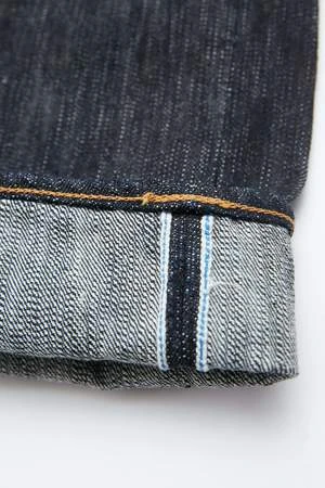 Pure Blue Japan17.5oz EX Slub Denim Relaxed Tapered Woven Jeans - Wash Indigo 9 Pure Blue Japan17.5oz EX Slub Denim Relaxed Tapered Woven Jeans - Wash Indigo - Image 7