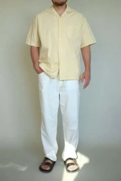 JOWA.Redone Linen-like Cotton Pants 18 JOWA.Redone Linen-like Cotton Pants -Grami Jean Shop Redone Linen like Cotton Pants 20230403031826 4