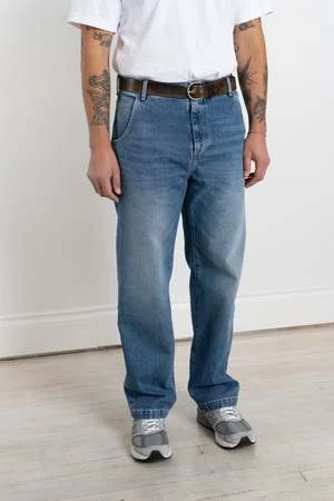 MfpenRegular Jeans - Washed Blue Organic Cotton 8 MfpenRegular Jeans - Washed Blue Organic Cotton - Image 6