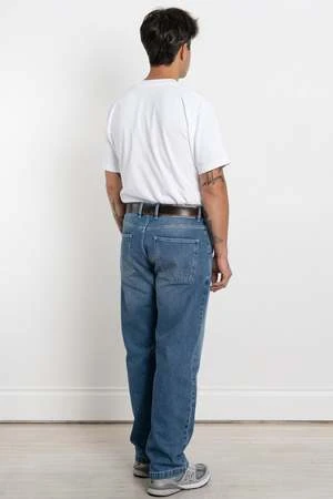 MfpenRegular Jeans - Washed Blue Organic Cotton 6 MfpenRegular Jeans - Washed Blue Organic Cotton - Image 4