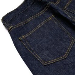 SAMURAI JEANSModel Zero 17oz Selvedge Denim Relaxed Straight Jeans - Blue -Grami Jean Shop S3000VXII Model Zero 17oz Selvedge Denim Relaxed Straight 20230814081837 1