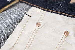 Samurai Jeans17OZ BENKEI DENIM STRAIGHT TAPERED JEAN - Indigo 15 Samurai Jeans17OZ BENKEI DENIM STRAIGHT TAPERED JEAN - Indigo - Image 13