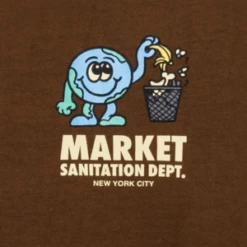 MARKETMarket Sanitation Dept T-shirt - Mocha -Grami Jean Shop SANITATION DEPT T SHIRT 20230812000624