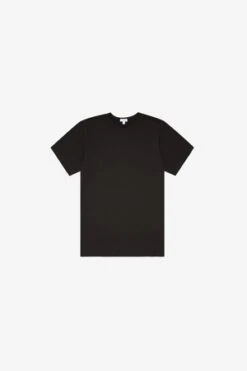 SunspelSS Crew Neck T-Shirt - Coffee