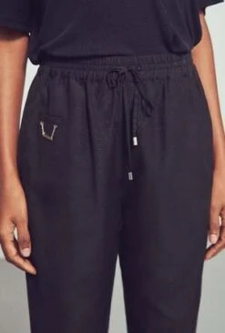 Silk LaundryYak Blend Track Pants - Black -Grami Jean Shop Silk Laundry Yak Blend Track Pants Black 20230112030201 1