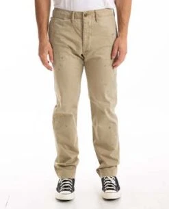RRLStraight Fit Officer's Chino - Khaki