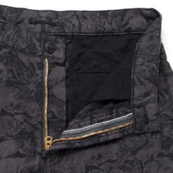 Studio D'Artisan1869 Kyo Kuro Montsuke Dyed Hundred Pig Jacquard Shorts - One Wash -Grami Jean Shop Studio D Artisan 1869 Kyo Kuro Montsuke Dyed Hundred Pig Jacquard Shorts One Wash 20230823221441 2