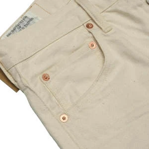 Studio D'ArtisanIvy Selvedge Jeans - Ecru 5 Studio D'ArtisanIvy Selvedge Jeans - Ecru - Image 3