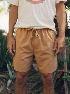 MolluskSummer Shorts - Orange Earth