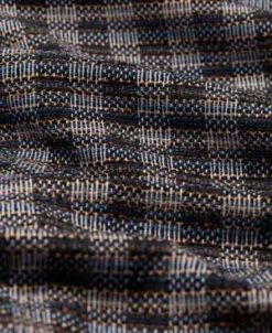 Wax LondonTrin Textured Check Shirt - Navy/Ecru 6 Wax LondonTrin Textured Check Shirt - Navy/Ecru -Grami Jean Shop Trin Textured Check 20230919183940