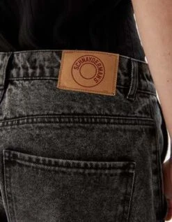 Schnayderman'sAlef Denim Front Seam Trousers - Washed Black -Grami Jean Shop Trousers Alef Denim Front Seam Washed Black 20220906181555 3