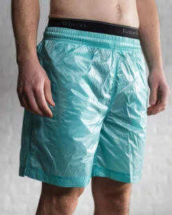 Raised By WolvesUltralight Ripstop Shorts - Teal -Grami Jean Shop Ultralight Ripstop Shorts Teal 20230309062506 2
