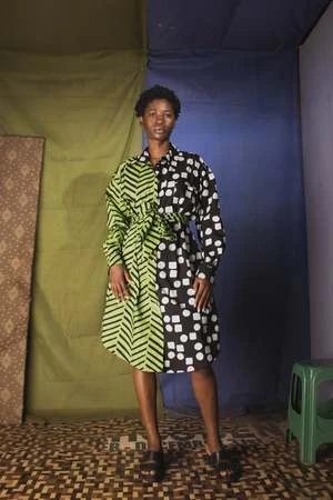 Osei-DuroUnisex Osei-Duro Labu Dress - Wag Rag 5 Osei-DuroUnisex Osei-Duro Labu Dress - Wag Rag - Image 3