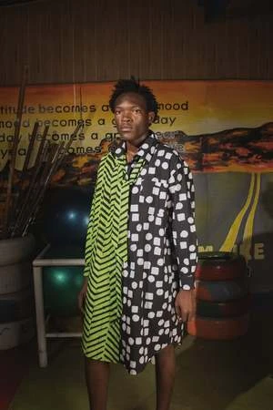 Osei-DuroUnisex Osei-Duro Labu Dress - Wag Rag 15 Osei-DuroUnisex Osei-Duro Labu Dress - Wag Rag - Image 13