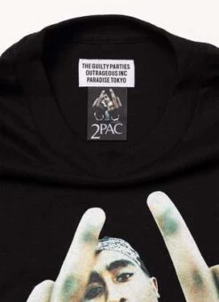Wacko MariaGUILTY PARTIES TUPAC S/S T-SHIRT - BLACK -Grami Jean Shop WACKO MARIA GUILTY PARTIES TUPAC S S T SHIRT BLACK 20231007193433