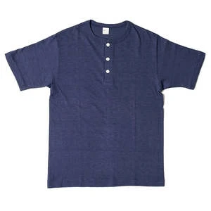 Warehouse & Co.Warehouse Lot 4601 Henley Neck T - Eggplant 3 Warehouse & Co.Warehouse Lot 4601 Henley Neck T - Eggplant