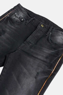 BossiWash Denim W/ Piping - Black -Grami Jean Shop Wash Denim w Piping Black 20220811172417 2