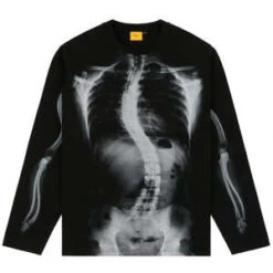 Grami Jean Shop 15 DimeWave Bones Terry L/S Shirt - Black